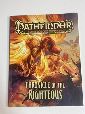 Pathfinder Campaign Setting Chronicle of the Righteous Paizo Paperback (2013)