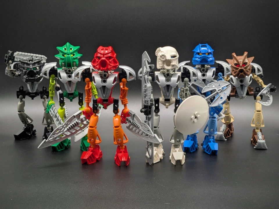 Lego Bionicle alle 6 Toa Nuva 8566-8568+8570-8572 [vollständig] - Bild 2 von 4