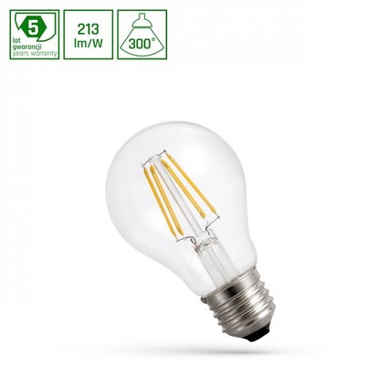 LED E27 A60 Birne 6,8=94W Filament Klar 1450lm ULTRA EFFIZIENT Warm Neutral Kalt