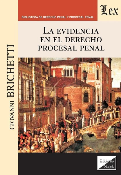 Giovanni Brichetti | La Evidencia En El Derecho Procesal Penal | Taschenbuch-image