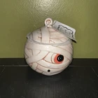 New JOHANNA PARKER Mummy Canister 4” Treat Jar Halloween 2026 Decor