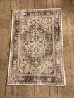 RUGGABLE Kamran Hazel Rug COVER Machine Washable 24” X 35” EUC!