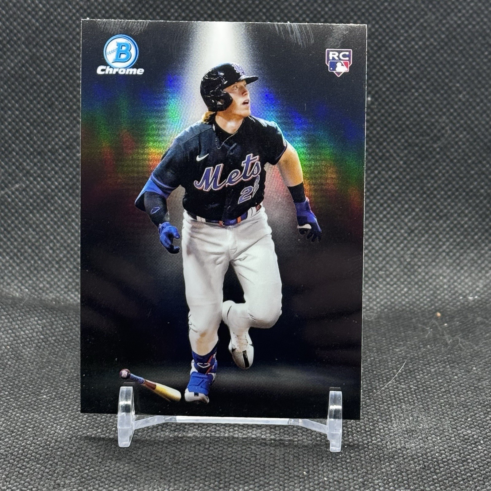 2023 Bowman Chrome Brett Baty Rookie Spotlight RC #BS-13 - New York Mets