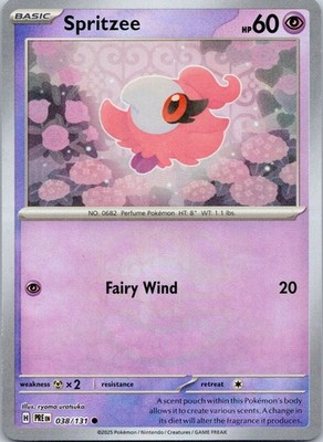 Spritzee (Poke Ball Pattern) Common SV: Prismatic Evolutions 038/131 MP