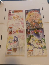 Lot of 4 Sailor Moon & Cardcaptor Sakura Comics MIXX CHIX COMIX 3 15 24 25 