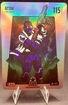 DAK PRESCOTT/ATTAK 2025 Bo Jackson Battle Arena #SBF-28 Silver Steel Battlefoil