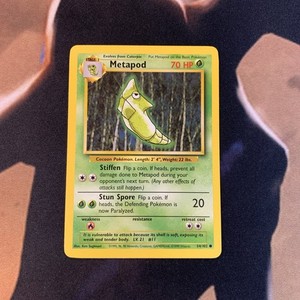 Metapod Card | eBay
