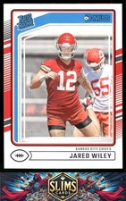 2024 Donruss Kansas City Chiefs Jared Wiley #387 Rookie