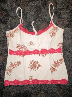 Damen Mode Top Shirt John F.Gee Spagettiträger Oberteil Gr. 36