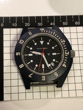 Marathon Watch Company J.Crew Pilot's Navigator with Date Watch blue edition