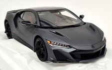 TopSpeed 1/18 Acura NSX Type S 2022 Gotham Grey Matt Resin Model Car