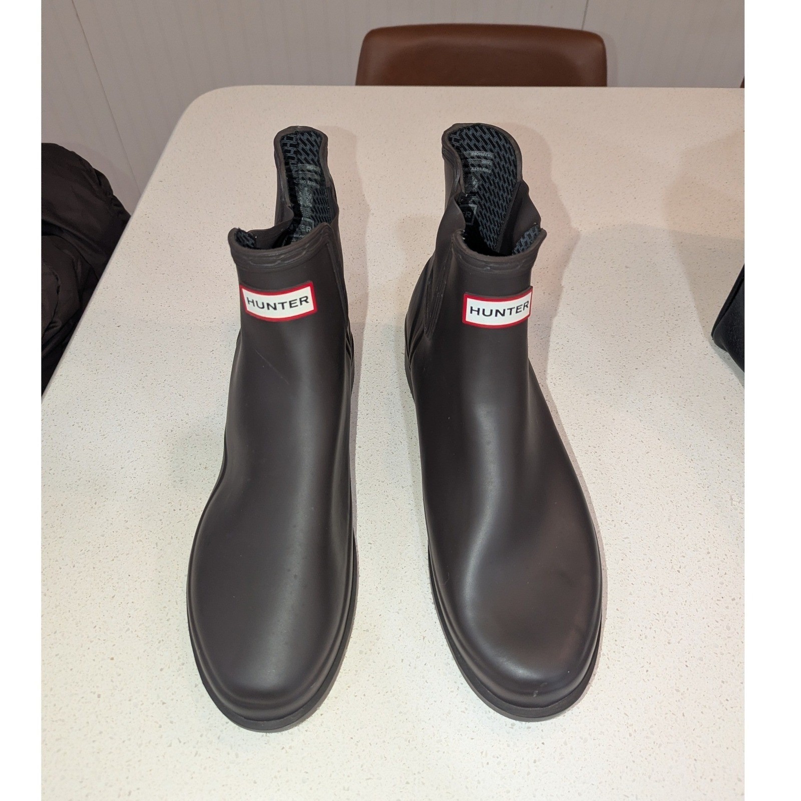 S 12 Dark Brown Waterproof Rain Ankle