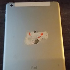 Apple iPad LCD Screen Front Housing Silver Compatible with Apple iPad