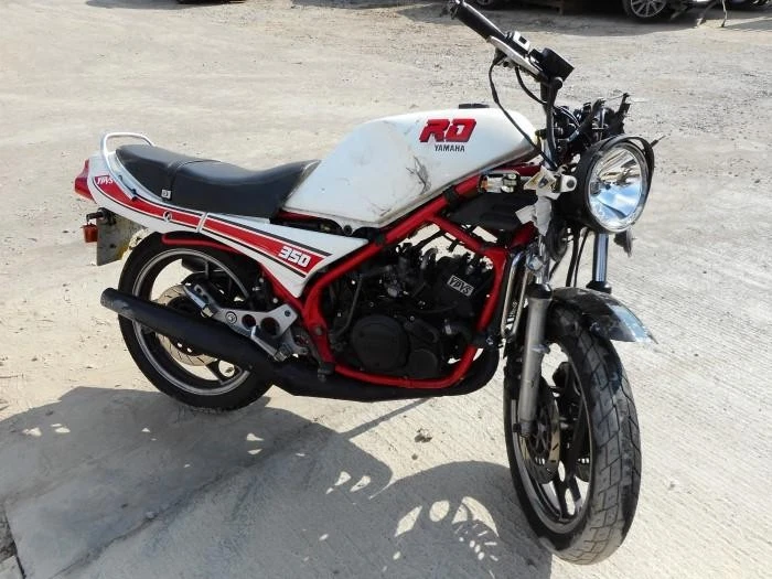 YAMAHA RD350 Sprocket Rear Hub Drive YPVS 1983 - Image 2 of 4