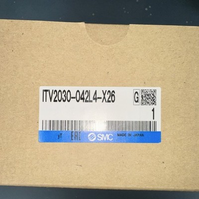 SMC ITV2030-042L4-X26 Electronic Air Pressure Regulator, 70 psi Max
