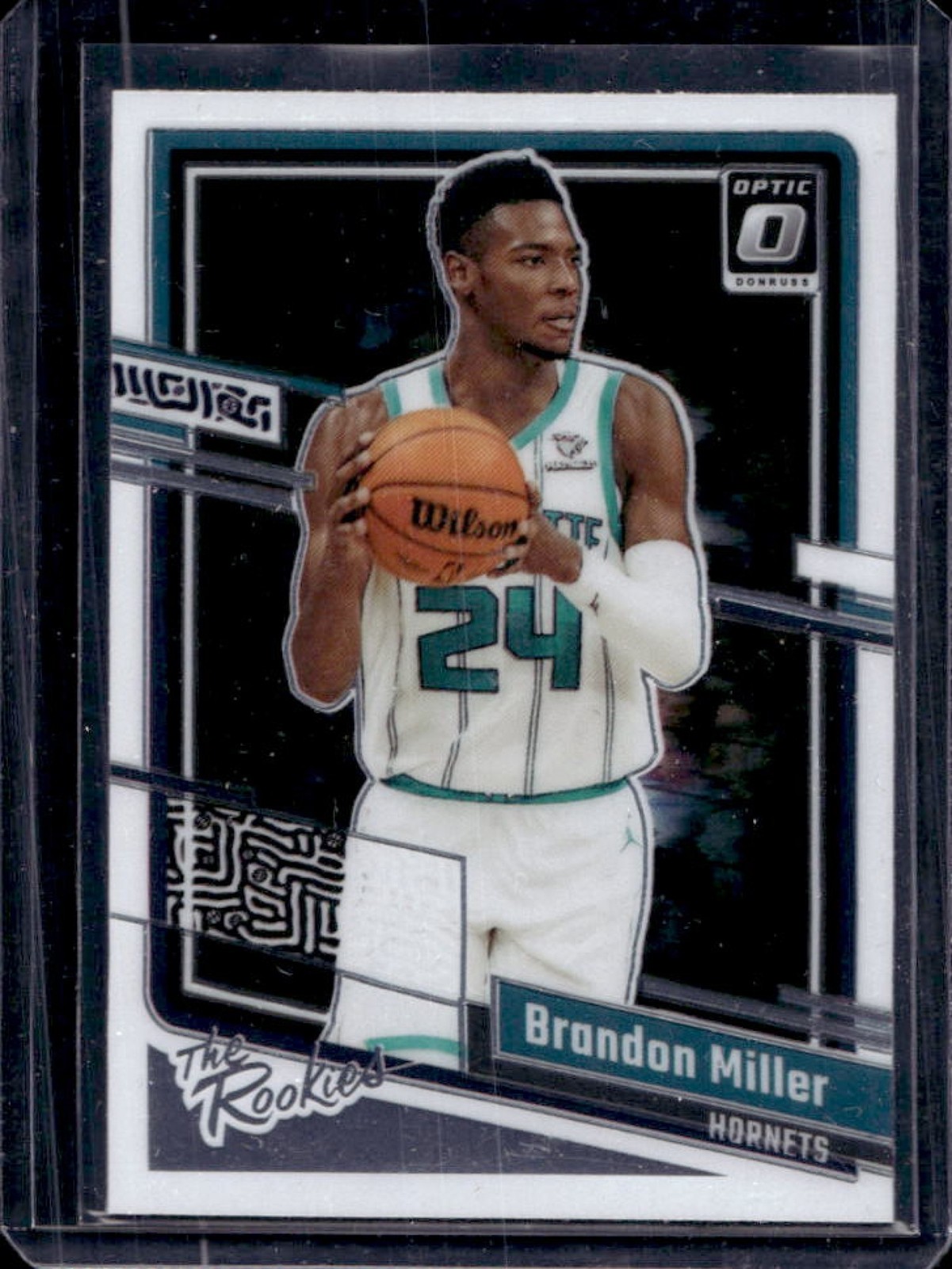 2023-24 Donruss Optic Brandon Miller The Rookies Rookie RC #1 Hornets