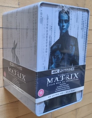 Matrix 1-4 - Déjà Vu Collection Steelbook 4K Blu-ray NEU/OVP