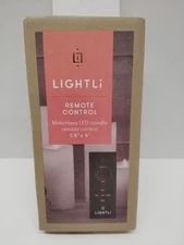 LIGHTLi - Multi Function Remote Control For Lightli Brand Candles