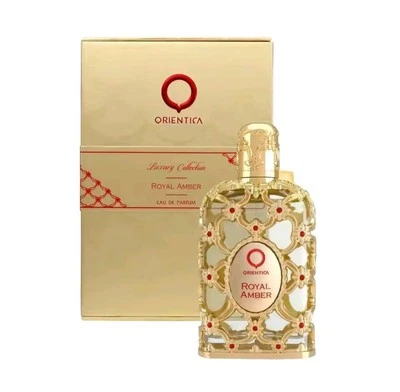 Orientica Royal Amber Rouge Oud Saffron Eau De spray Unisex Neutral 80ml