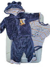Y2K Disney Baby Winnie The Pooh Tigger Matching Boys Set 3/6m Tracksuit Outfit