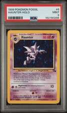Pokemon Haunter Holo Fossil Unlimited 6/62 PSA 9 Mint on eBay
