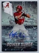 2021 Panini Prizm Draft Picks - Power Surge Peyton Wilson #PS-PW (RC) AUTO