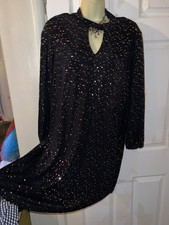 Ladies clothes wallis classy  sparkle Dress Size 18 special occasion evening 
