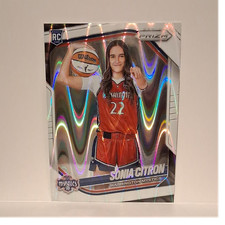 Panini 2025 Prizm WNBA Sonia Citron Rookie RC #148 Washington Mystics IMAGE VAR!