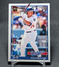 Alex Freeland 1991 35th Anniversary Rookie RC 2026 Topps Series 1 T91-35 Dodgers
