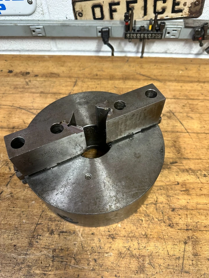 2-челюстной токарный патрон 8 дюймов польский - вероятно, бизон - Изображение 2 из 4