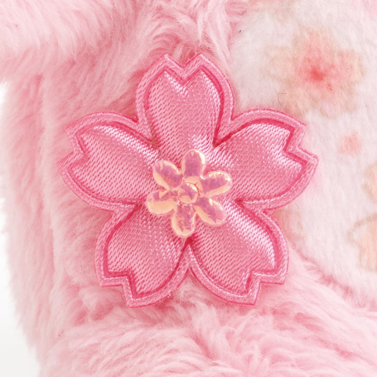 Rilakkuma Plush Sakura Pink Cherry Keychain Stuffed Toy San-X