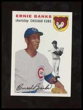 2006 Topps Rookie of the Week #4 Ernie Banks Baseball Card