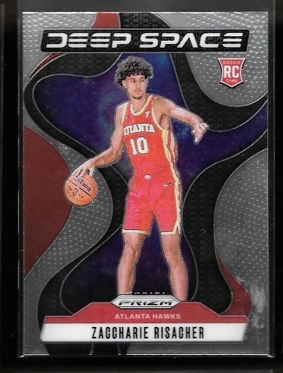 2024-25 Panini Prizm - Deep Space Zaccharie Risacher #8 (RC)
