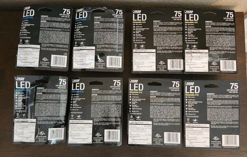 16pc Feit Elec 75W Equiv A15 E12 Base Filament LED Dimmable-Daylight &Soft White - Picture 2 of 13
