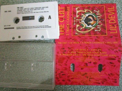 The Cult – Lil' Devil Label: Beggars Banquet – BEG 188C Tape Cassette Single - Picture 3 of 4