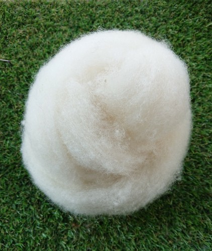 Needle Felting Natural Core Wool Wrapping Sliver 3D Projects 25 g-5 kg - Picture 2 of 2