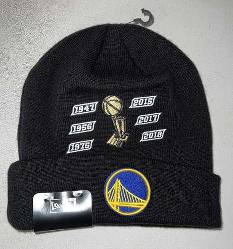 Black NBA Champions Knit Beanie Hat | eBay