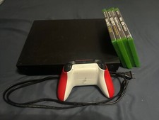 Microsoft Xbox One X 1TB Home Console - Black with 4 games