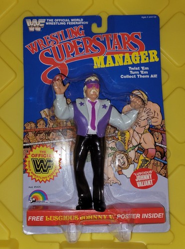 WWF LJN LUSCIOUS JOHNNY V MOC - BUBBLE Completely ...
