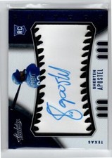 2021 Absolute Rookie Baseball Material Signatures Black #115 Sherten Apostel /60