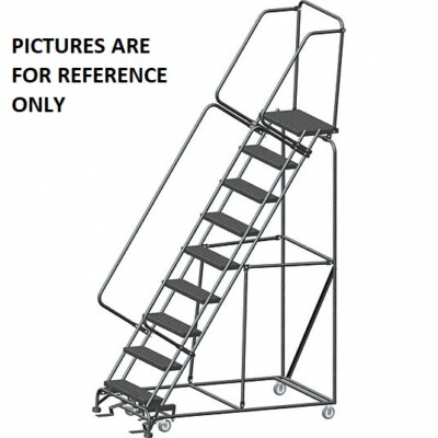 NEW! Ballymore 133 in H Steel Stock Picking Ladder-10 Steps-450 lb Lb Capacity!!