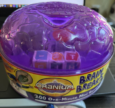 Cranium By Hasbro Brain Breaks 200 One Minute Mini Games