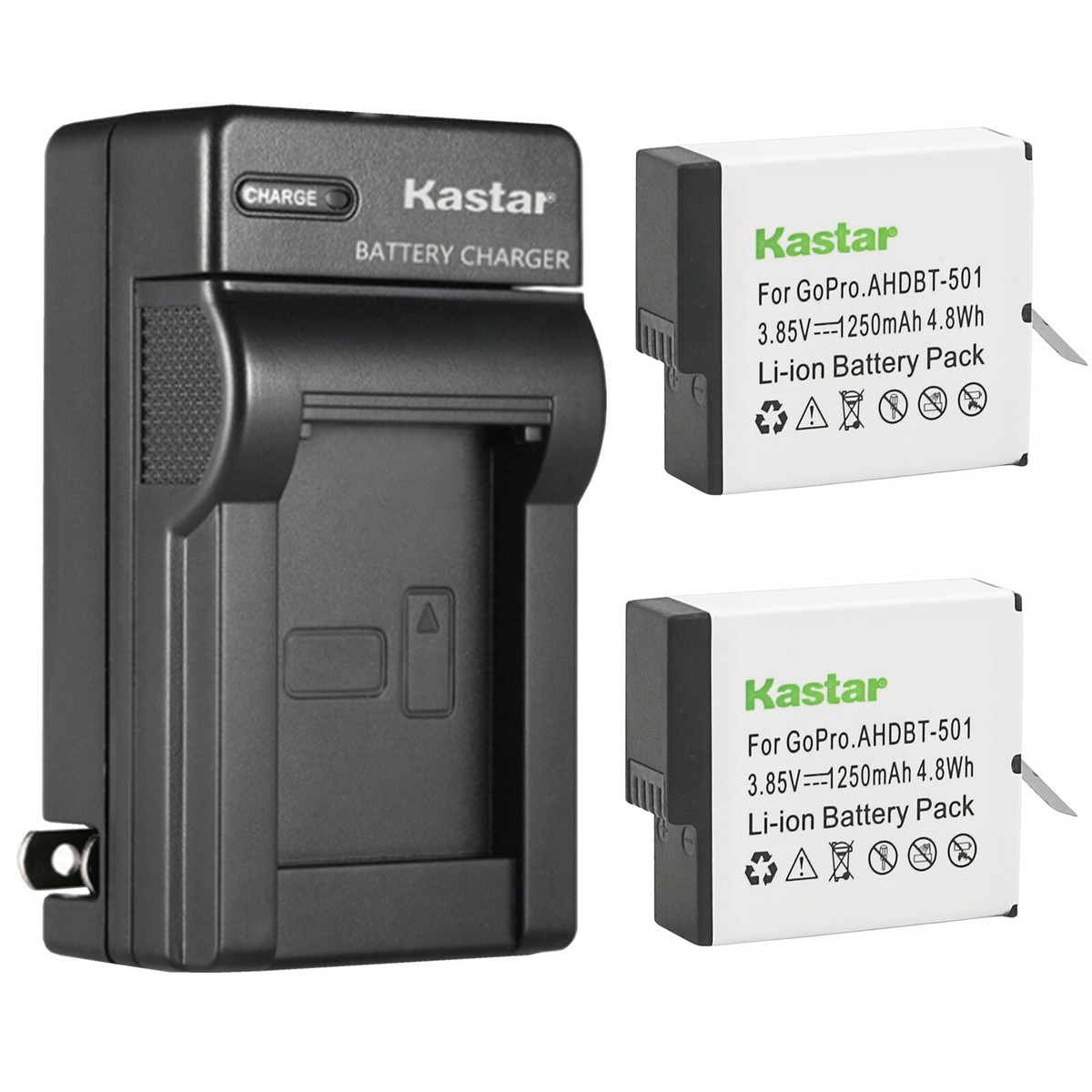 Kastar Replacement Battery Charger for GoPro Hero 5/6/7 Gopro5