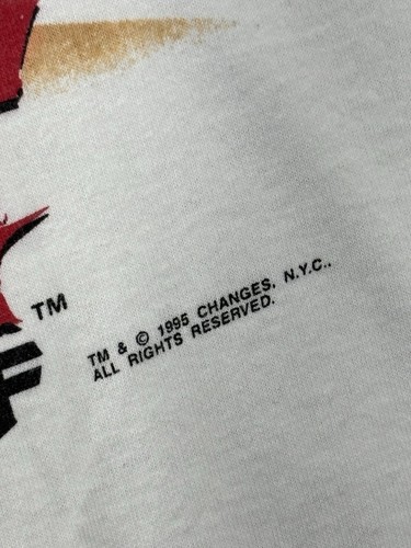 VTG Delta USA Made T-Shirt XL Single Stitch Scared Stiff Bowling 1995 Changes - Picture 17 of 17