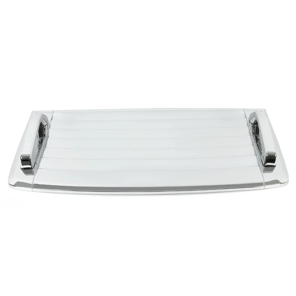 Louver Hood Air Deck Vent Grille Panel W/ Handle Cover Trim For 06-10 Hummer H3 - Image 4 of 4