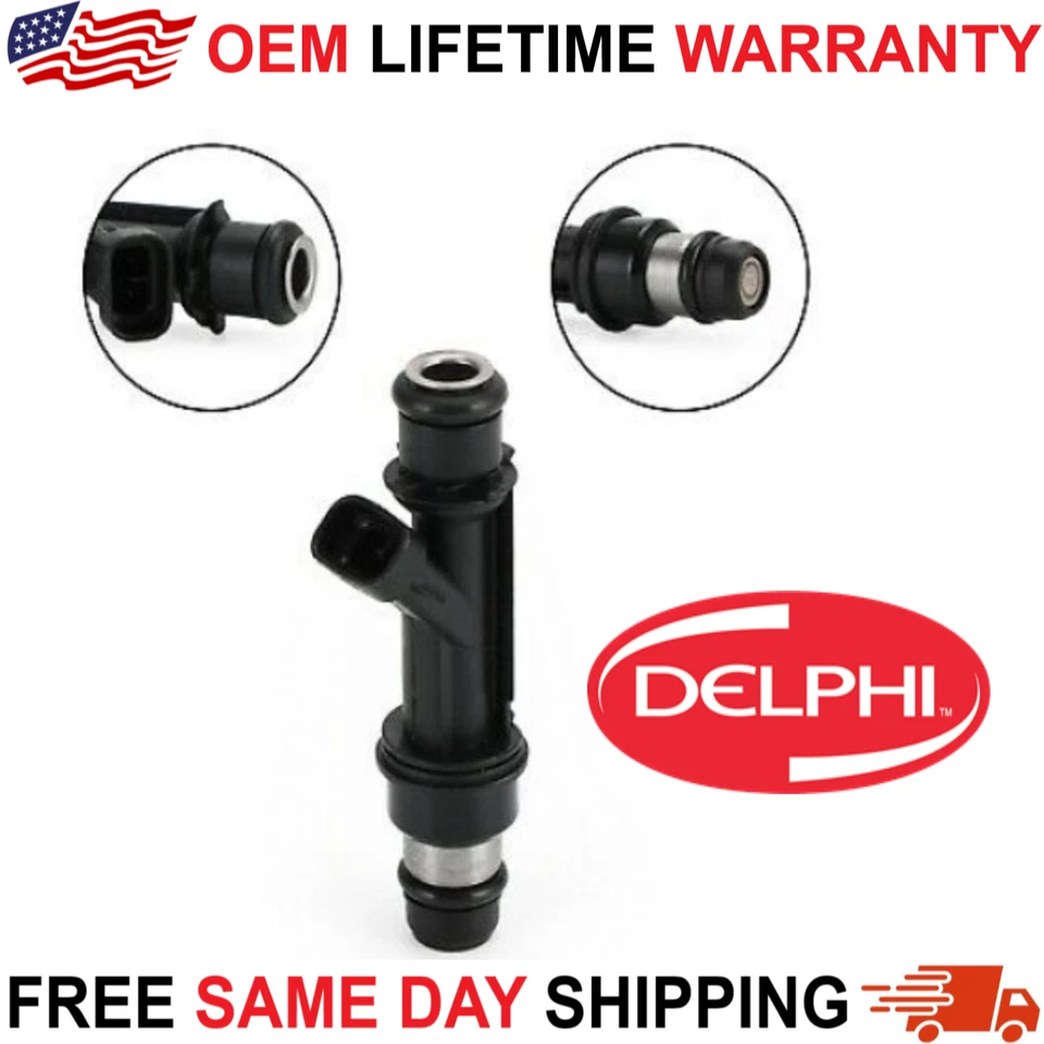 NEW x6 HP UPGRADE DELPHI Fuel Injectors for 2000-2003 Pontiac Grand Prix - Image 3 of 4