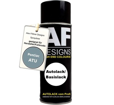 Für Pontiac ATU Iceberg Pearl Spraydose Basislack Sprühdose 400ml