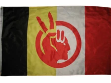 American Indian Movement Flag Native American Rights Protest 3x5 ft Banner AIM