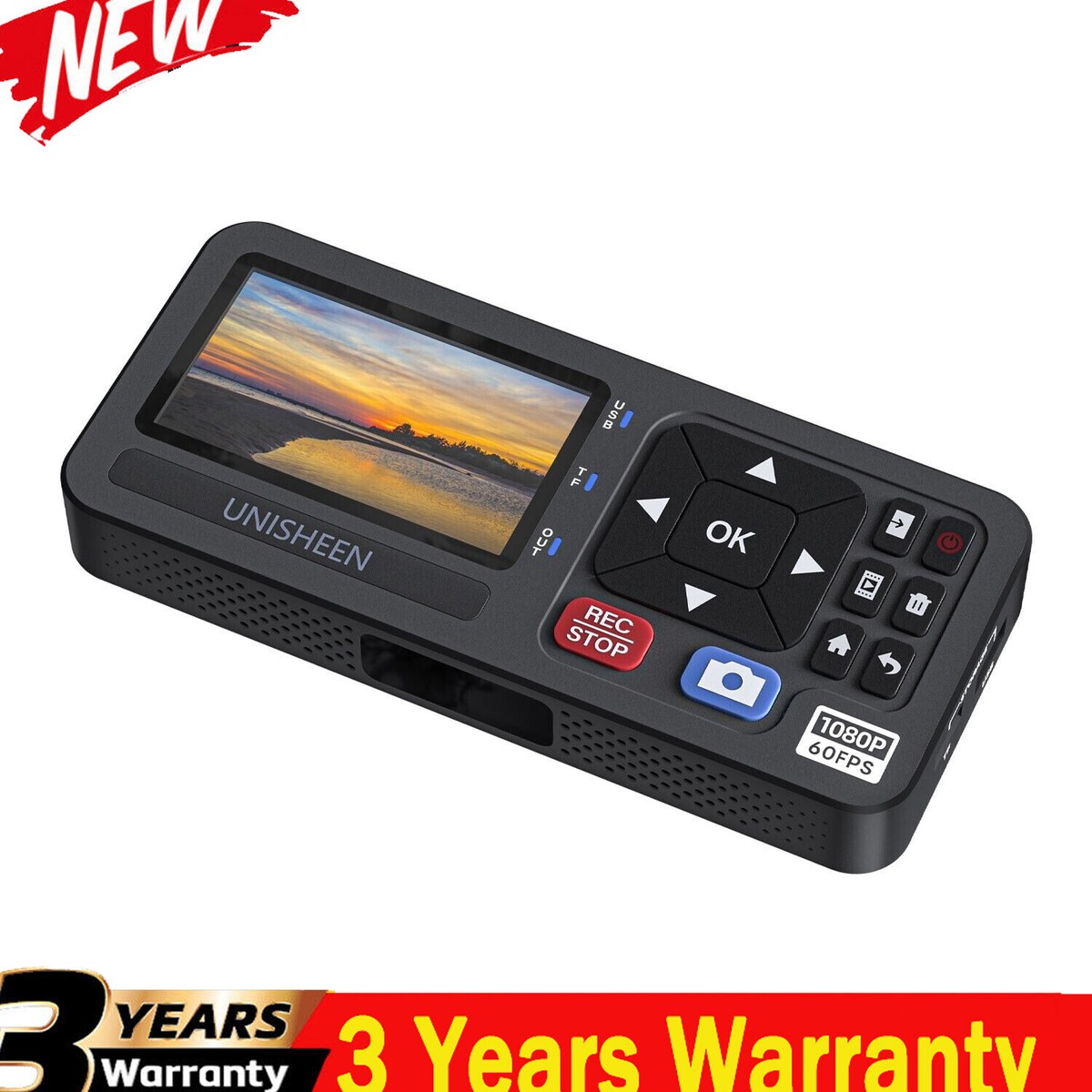 1080P 60FPS Mini HD Video Recorder Box Supports HDMI VGA Unisheen