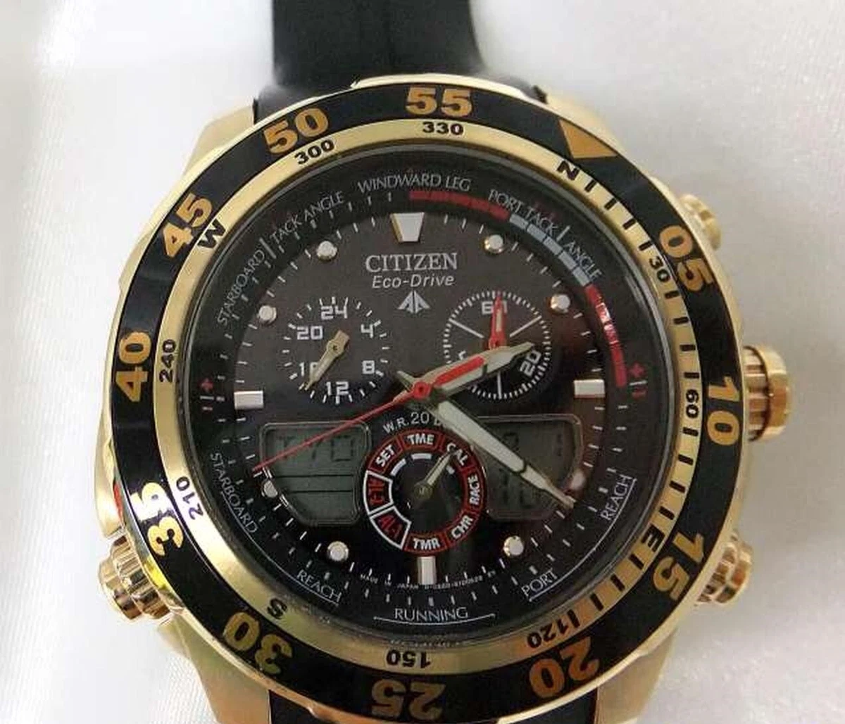 Citizen C660-S067634 Promaster Eco Drive Solar Quartz Wrist Watch Chronograph